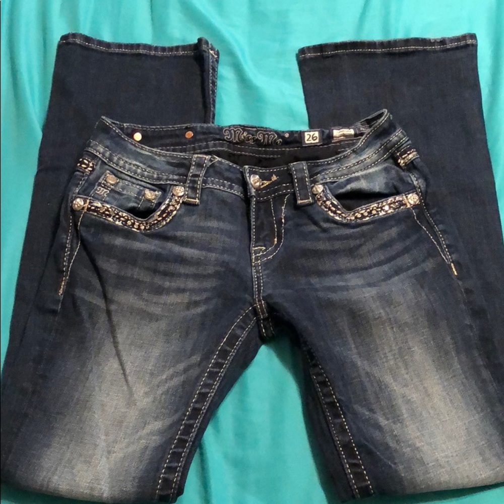 Miss Me size 26 bootcut jeans